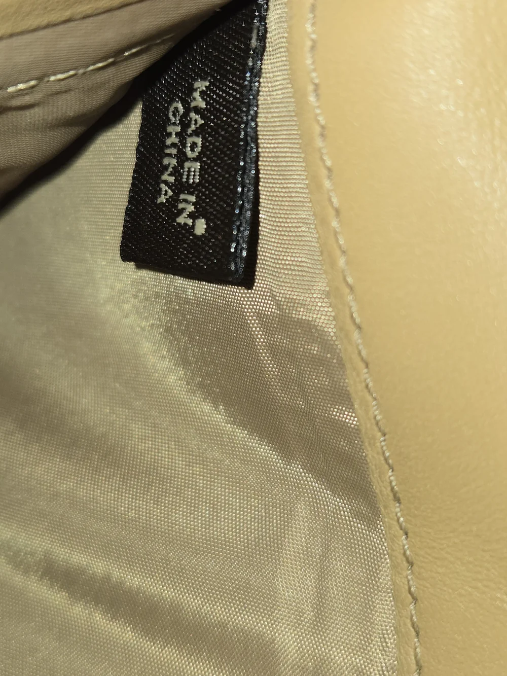 Coach Tan Leatherware Checkbook Wallet